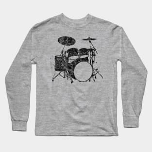 Drum Kit Long Sleeve T-Shirt